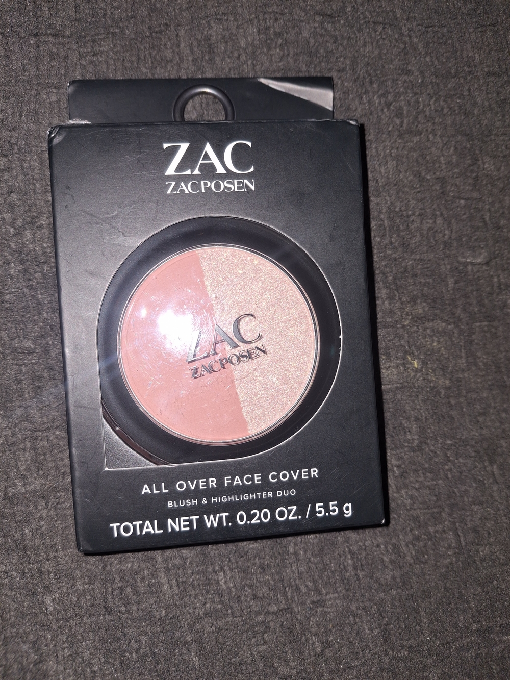 Zac Zac Posen All Over Face Cover Blush & Highlighter Duo - Pink
